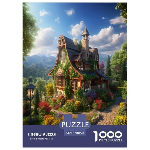 Mountain Village Ferienhaus Puzzle 1000 Teile Schwer Puzzle Spielzeug Lernspiel Impossible Herausforderungsspielzeug Für Erwachsene Und Kinder in Bewährter 70x50cm/1000pcs Mountain Village Ferienhaus Puzzle 1000 Teile Schwer Puzzle Spielzeug Lernspiel Impossible Herausforderungsspielzeug Für Erwachsene Und Kinder in Bewährter 70x50cm/1000pcs von DPEOANEBN