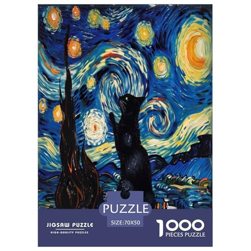 Niedliche Katze Puzzles 1000 Teile Schwer Puzzle Spielzeug Lernspiel Impossible Herausforderung Spielzeug Für Erwachsene Und Kinder Ab 14 Jahren 70x50cm/1000pcs Niedliche Katze Puzzles 1000 Teile Schwer Puzzle Spielzeug Lernspiel Impossible Herausforderung Spielzeug Für Erwachsene Und Kinder Ab 14 Jahren 70x50cm/1000pcs von DPEOANEBN