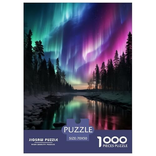 Nordlichter in Norwegen Puzzle 1000-teilige Schwer Puzzle Spielzeug Lernspiel Impossible Herausforderung Spielzeug Für Erwachsene Und Kinder in Bewährter 70x50cm/1000pcs Nordlichter in Norwegen Puzzle 1000-teilige Schwer Puzzle Spielzeug Lernspiel Impossible Herausforderung Spielzeug Für Erwachsene Und Kinder in Bewährter 70x50cm/1000pcs von DPEOANEBN