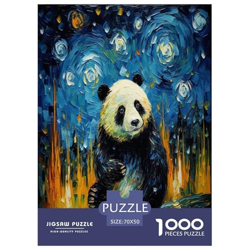 Ölmalerei Panda Puzzle 1000 Teile Schwer Puzzle Spielzeug Lernspiel Impossible Herausforderungsspielzeug Für Erwachsene Und Kinder Ab 14 Jahren 70x50cm/1000pcs Ölmalerei Panda Puzzle 1000 Teile Schwer Puzzle Spielzeug Lernspiel Impossible Herausforderungsspielzeug Für Erwachsene Und Kinder Ab 14 Jahren 70x50cm/1000pcs von DPEOANEBN