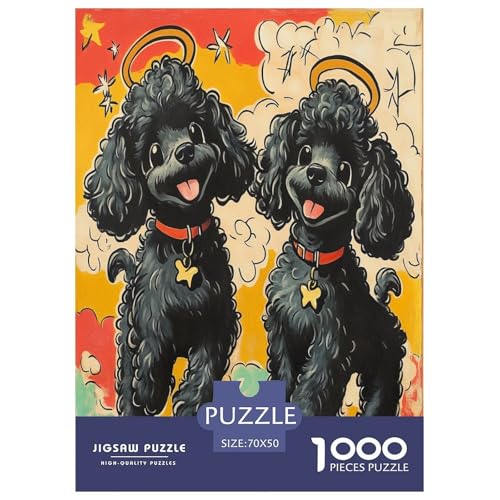 Poodle Puzzle 1000 Teile Schwer Puzzle Spielzeug Lernspiel Impossible Herausforderungsspielzeug Für Erwachsene Und Kinder Ab 14 Jahren 70x50cm/1000pcs Poodle Puzzle 1000 Teile Schwer Puzzle Spielzeug Lernspiel Impossible Herausforderungsspielzeug Für Erwachsene Und Kinder Ab 14 Jahren 70x50cm/1000pcs von DPEOANEBN