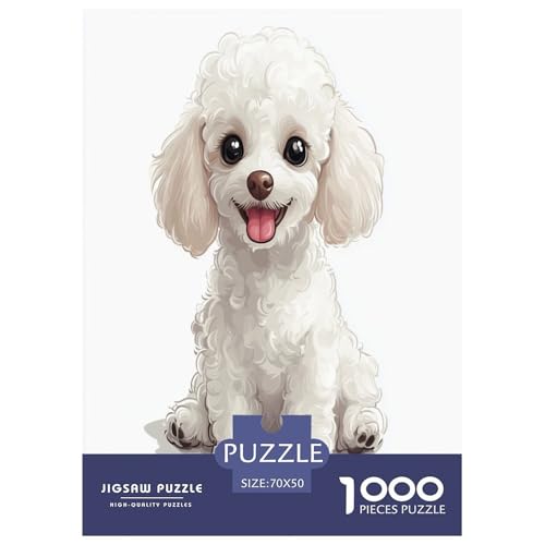 Poodle Puzzles 1000 Teile Schwer Puzzle Spielzeug Lernspiel Impossible Herausforderungsspielzeug Für Erwachsene Und Kinder Ab 12 Jahren 70x50cm/1000pcs Poodle Puzzles 1000 Teile Schwer Puzzle Spielzeug Lernspiel Impossible Herausforderungsspielzeug Für Erwachsene Und Kinder Ab 12 Jahren 70x50cm/1000pcs von DPEOANEBN