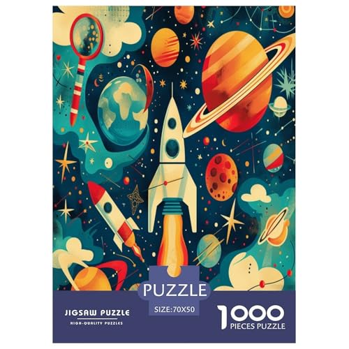 Rakete Puzzle 1000-teilige Schwer Puzzle Spielzeug Pädagogisches Spiel Impossible Herausforderung Spielzeug Für Erwachsene Und Kinder Ab 14 Jahren 70x50cm/1000pcs Rakete Puzzle 1000-teilige Schwer Puzzle Spielzeug Pädagogisches Spiel Impossible Herausforderung Spielzeug Für Erwachsene Und Kinder Ab 14 Jahren 70x50cm/1000pcs von DPEOANEBN
