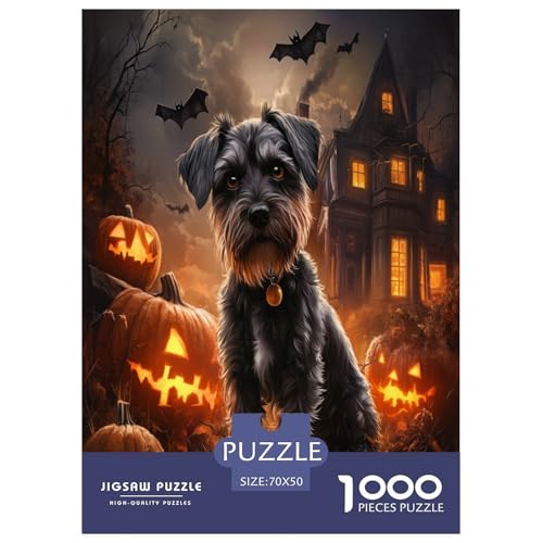 Schnauzer Puzzles 1000 Teile Schwer Puzzle Spielzeug Lernspiel Impossible Herausforderung Spielzeug Für Erwachsene Und Kinder Ab 12 Jahren 70x50cm/1000pcs Schnauzer Puzzles 1000 Teile Schwer Puzzle Spielzeug Lernspiel Impossible Herausforderung Spielzeug Für Erwachsene Und Kinder Ab 12 Jahren 70x50cm/1000pcs von DPEOANEBN