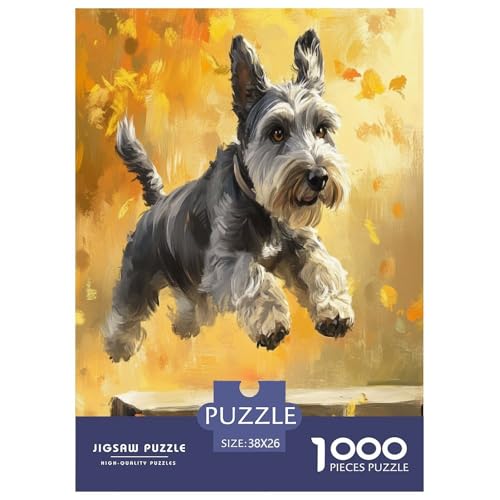 Schnauzer Puzzles 1000 Teile Schwer Puzzle Spielzeug Lernspiel Impossible Herausforderung Spielzeug Für Erwachsene Und Kinder in Bewährter 38x26cm/1000pcs Schnauzer Puzzles 1000 Teile Schwer Puzzle Spielzeug Lernspiel Impossible Herausforderung Spielzeug Für Erwachsene Und Kinder in Bewährter 38x26cm/1000pcs von DPEOANEBN