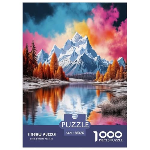 Seen and Snowy Mountains Puzzles 1000 Teile Schwer Puzzle Spielzeug Pädagogisches Spiel Impossible Herausforderungsspielzeug Für Erwachsene Und Kinder in Bewährter 38x26cm/1000pcs Seen and Snowy Mountains Puzzles 1000 Teile Schwer Puzzle Spielzeug Pädagogisches Spiel Impossible Herausforderungsspielzeug Für Erwachsene Und Kinder in Bewährter 38x26cm/1000pcs von DPEOANEBN
