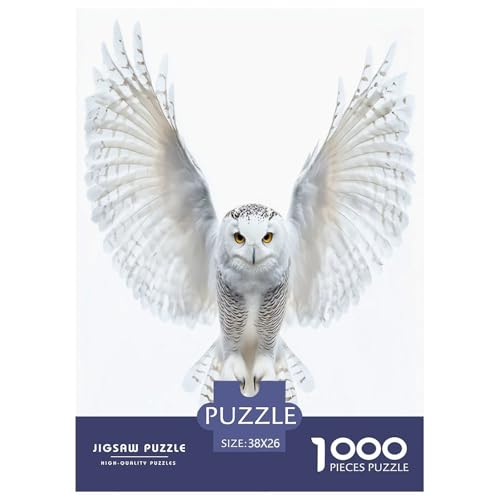 Weiße Eule Puzzles 1000 Teile Schwer Puzzle Spielzeug Pädagogisches Spiel Impossible Herausforderung Spielzeug Für Erwachsene Und Kinder in Bewährter 38x26cm/1000pcs Weiße Eule Puzzles 1000 Teile Schwer Puzzle Spielzeug Pädagogisches Spiel Impossible Herausforderung Spielzeug Für Erwachsene Und Kinder in Bewährter 38x26cm/1000pcs von DPEOANEBN