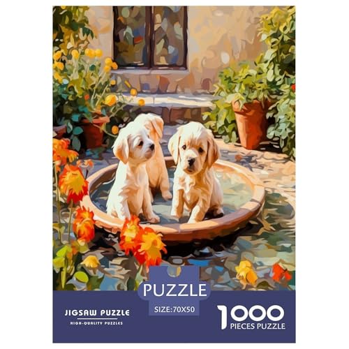 Welpen Puzzles 1000 Teile Schwer Puzzle Spielzeug Lernspiel Impossible Herausforderungsspielzeug Für Erwachsene Kinder 70x50cm/1000pcs Welpen Puzzles 1000 Teile Schwer Puzzle Spielzeug Lernspiel Impossible Herausforderungsspielzeug Für Erwachsene Kinder 70x50cm/1000pcs von DPEOANEBN