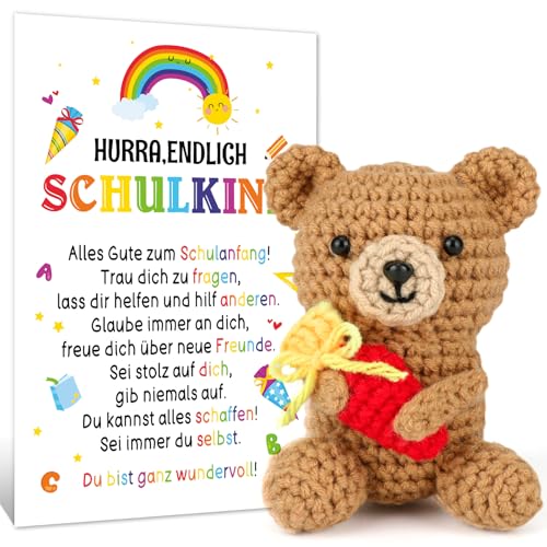 DPKOW Einschulungsgeschenke Mädchen Junge Schultüte Füllung Ideen, Positive Kartoffel Glücksbringer Schulanfang Bär Geschenke Einschulung Deko, Positive Geschenke, mit Karte Schulanfang DPKOW Einschulungsgeschenke Mädchen Junge Schultüte Füllung Ideen, Positive Kartoffel Glücksbringer Schulanfang Bär Geschenke Einschulung Deko, Positive Geschenke, mit Karte Schulanfang von DPKOW