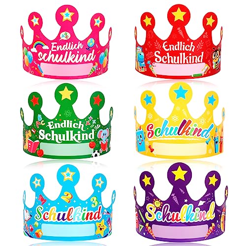 DPKOW Schulanfang Deko für Junge Mädchen Einschulung Papier Hüte Endlich Schulkind Papier Hüte ABC 123 Zuckertüten Schulanfang Photo Booth für Schulkinder Geschenk Schulanfang Jungen Mädchen,24 Stücke DPKOW Schulanfang Deko für Junge Mädchen Einschulung Papier Hüte Endlich Schulkind Papier Hüte ABC 123 Zuckertüten Schulanfang Photo Booth für Schulkinder Geschenk Schulanfang Jungen Mädchen,24 Stücke von DPKOW