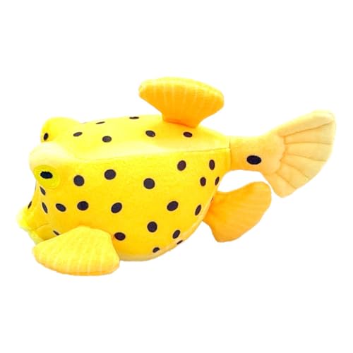 Collecta Plush Boxfish Plüschtier, Meerestier, weich, für alle Altersgruppen (DeQUBE 937D00199) von DQB DeQUBE