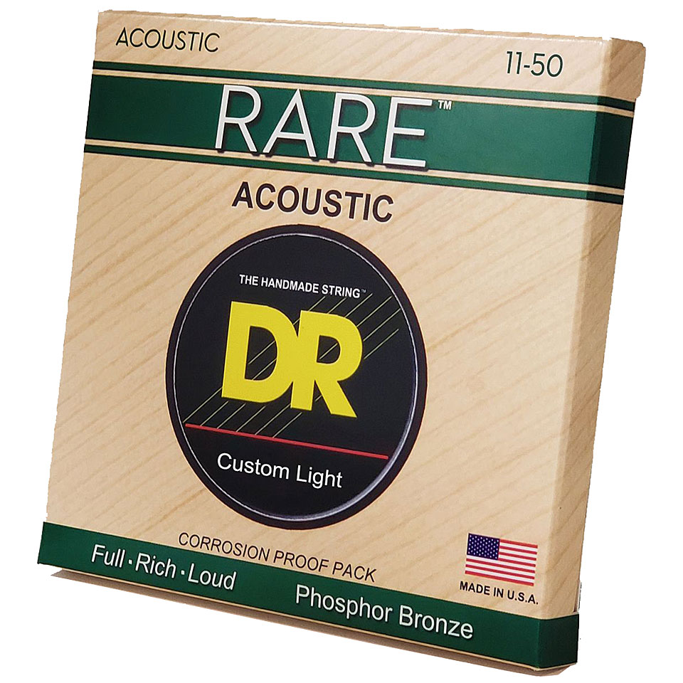 DR Strings Rare RPML-11 Custom Light .011-050 Saiten Westerngitarre von DR Strings