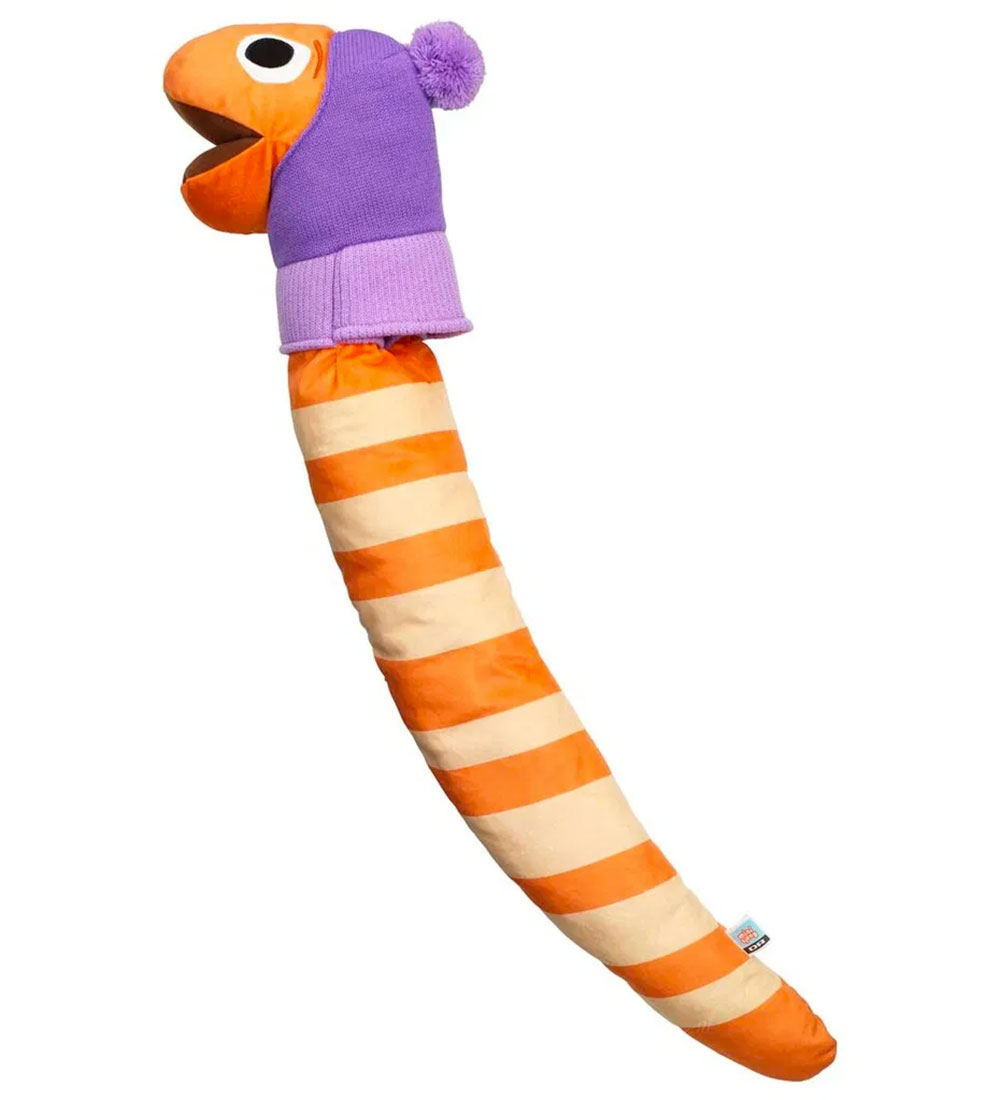 DR Handpuppe - 85 cm - Wurm - DR - One Size - Puppen DR Handpuppe - 85 cm - Wurm - DR - One Size - Puppen von DR