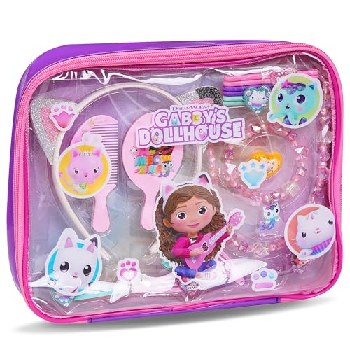 Gabbys Dollhouse - Gabby Haarreif mit Katzenohren - Gabbys Puppenhaus Schmuck für Kinder - Haarreifen mit Gabby Katze Ohren - Perfekt für Fans von Gabbys Dollhouse von DREAMWORKS GABBY'S DOLLHOUSE