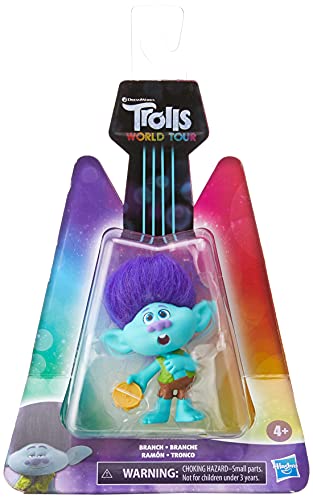 DreamWorks Trolls World Tour Branch, Puppe mit Tambourin, Spielzeug zum Film Trolls World Tour von DREAMWORKS TROLLS