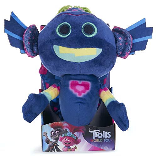 Trolls 37537 World Tour King Trollex Plüschtier, 25 cm von DREAMWORKS TROLLS