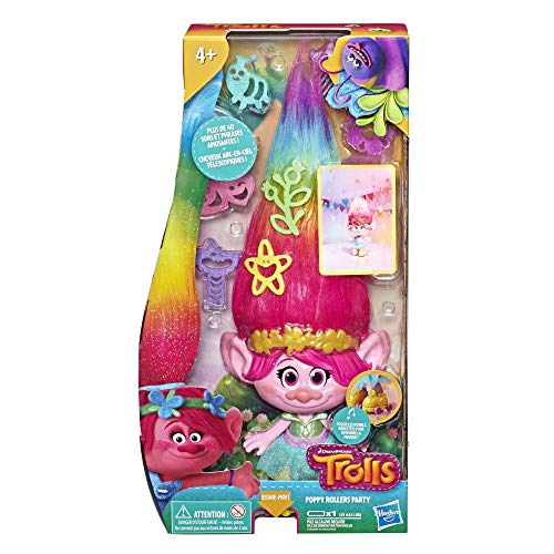 Trolls DreamWorks Puppe Poppy 25 cm Singt auf Französisch von DREAMWORKS TROLLS