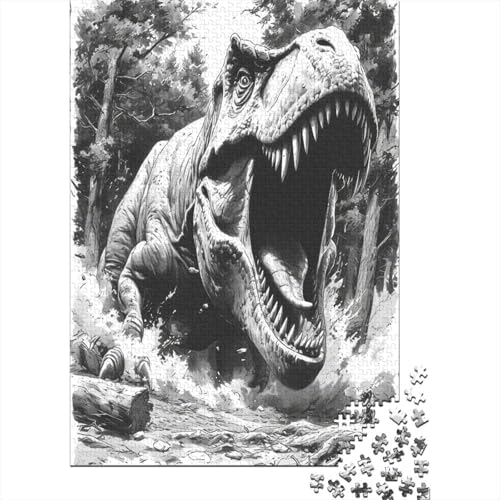 Dinosaurier Puzzle 1000 Teile Puzzle Für Erwachsene Und Kinder Ab 14 Jahren,Puzzlespiel Erwachsenen Puzzlespiel Puzzel 1000pcs (75x50cm) von DRESBNIOO