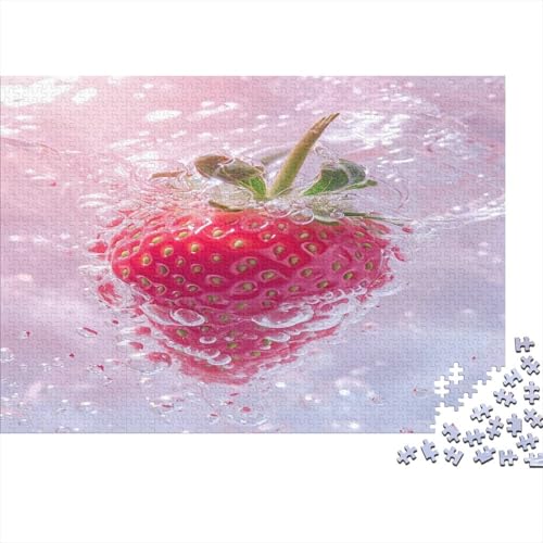 Erdbeere Puzzle 1000 Teile Puzzle Für Erwachsene Und Kinder Ab 14 Jahren,Puzzlespiel Erwachsenen Puzzlespiel Puzzel 1000pcs (75x50cm) von DRESBNIOO