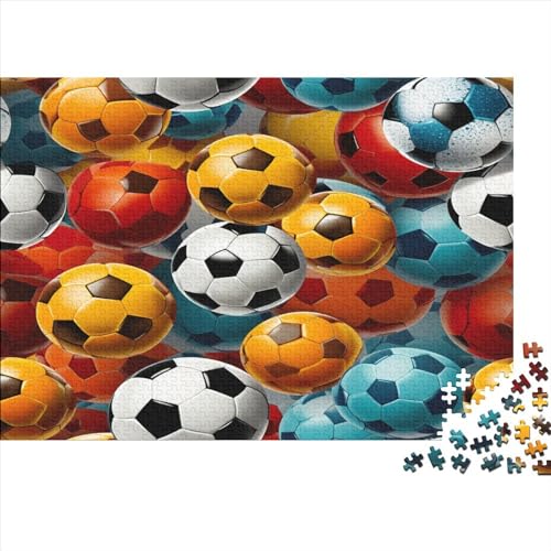 Fußball Puzzle 1000 Teile Für Erwachsene Und Kinder Ab 14 Jahren Für Stressabbauer Puzzel 1000pcs (75x50cm) von DRESBNIOO