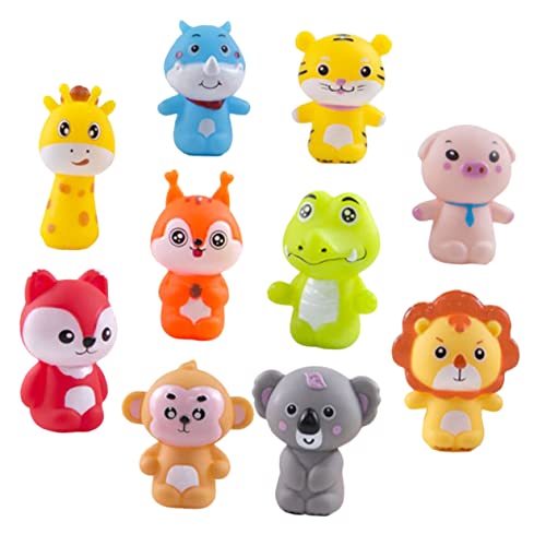 2 Sets Fingerpuppe Kinderspielzeug Kinderspielzeug Puppen Tierfiguren Fingerspielzeug Tiere Fingerpuppenspielzeug Frühpädagogisches Spielzeug Kinder Fingerspielzeug DRESSOOS von DRESSOOS