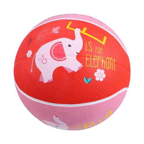 DRESSOOS 1 STK der Ball Wasserball Spielen Babyspielzeug Kindersportball Kickbälle für Kinder Fitness Ball fitnessball rollenbock lustiges Ballspielzeug nützliches Lernspielzeug Gummi Rosa von DRESSOOS