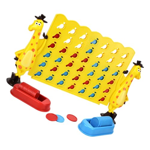 DRESSOOS 1 Satz Bingo Tabletop-brettspiel Tischschachspiel Reisespielzeug Für Kinder Reise-brettspiele Kinder Lustiges Spielzeug Line-up-4-spiel Schachspielspielzeug Aus Kunststoff Abs von DRESSOOS