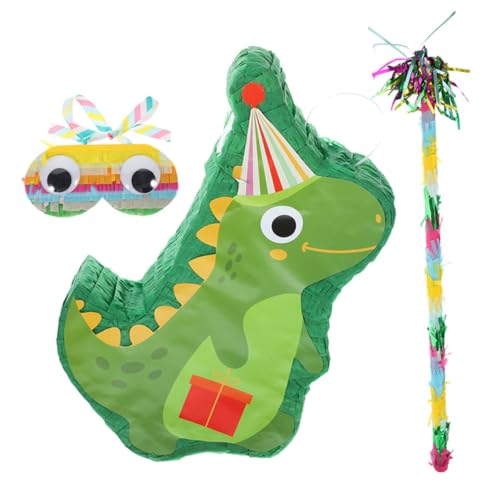 DRESSOOS 1 Satz Dinosaurier-Pinata dekorative Piñata Pinata-Spiel gefallen Cartoon-Tier-Pinata Geburtstagsschmuck süßigkeiten komfetti candy Neuheit Piñata hängende Pinata-Dekoration Papier von DRESSOOS