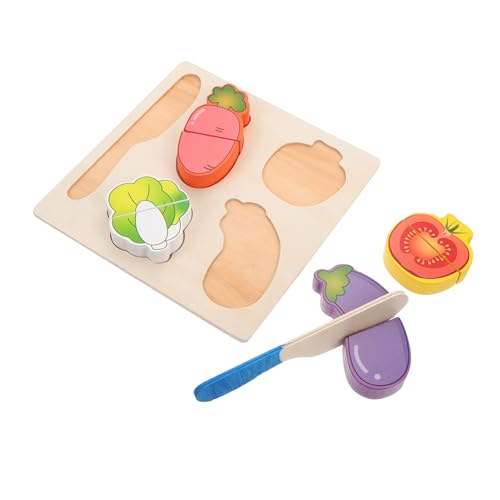 DRESSOOS 1 Satz Fruchtschnitt Spielzeug Kinder geben Essen vor schneidbares Spielfutter Toys jucarii pentru copii Children Toys Hausrequisite Spielen interaktive Spielsachen hölzern von DRESSOOS