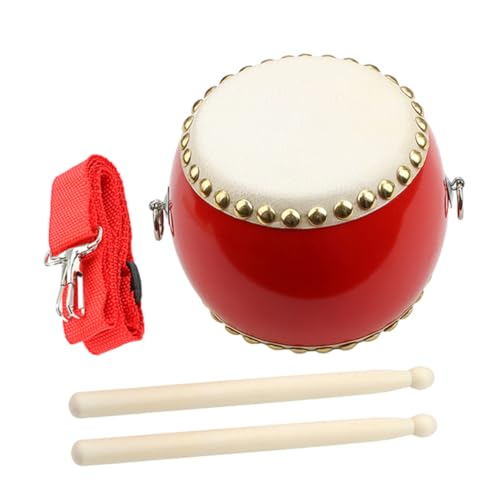 DRESSOOS 1 Satz Kindertrommel Musiktrommel Spielzeugtrommel Für Kinder Handschlaginstrument Percussion Musikspielzeug Percussionspielzeug Tragbares Trommelspielzeug Kindertrommel von DRESSOOS