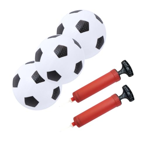 DRESSOOS 1 Satz Kleiner Fußball Tragbares Fußballspielzeug Beach-fußball Kinder Aufblasbare Bälle Spielzeug Pädagogisches Fußballspielzeug Kleinkindspielzeug Outdoor-spielset Fußbälle PVC von DRESSOOS