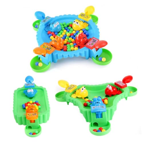 DRESSOOS 1 Satz Lernspielzeug Lustiges Froschspielzeug Hungriger Frosch Für Kinderpartys Frosch Badespielzeug Party-streich-Requisiten Kniffliges Desktop-Spielzeug Perlen von DRESSOOS