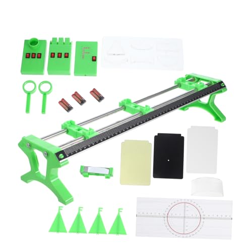 DRESSOOS 1 Satz Optische Instrumente Physik-experimentierset Optik-lern-Starter-kit Physik-experimentiergeräte Optische Bankausrüstung Optik Ausrüstung Optik Experimentierkasten Green Abs von DRESSOOS