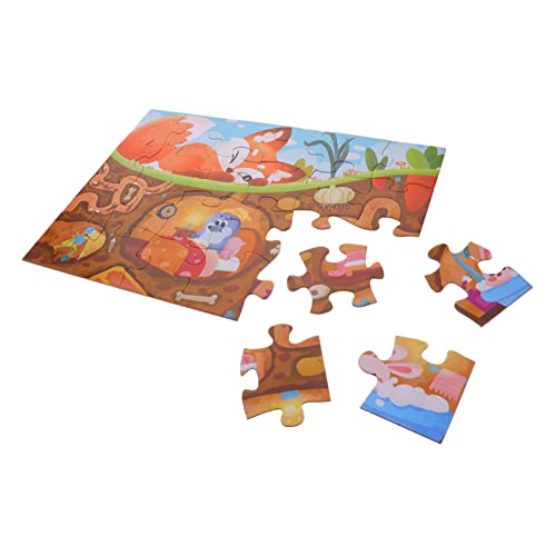 DRESSOOS 1 Satz Puzzle Für Kleinkindspielzeug Rätsel Kinderpuzzles Im Alter Von 3-5 Jahren Vorschulpuzzles Für Im Alter Von 3-5 Jahren Für Kinderspiele Papier von DRESSOOS