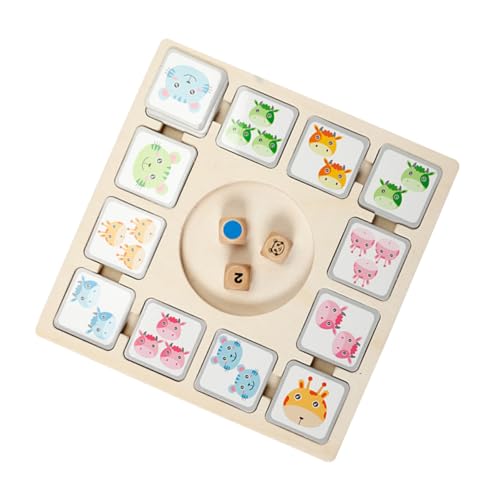 DRESSOOS 1 Satz Saugspielzeug Gehirnspielzeug Spielzeug Für Kinder Desktop-Spielzeug Eltern-Kind-interaktionsspielzeug Gedächtnisschach Für Kinder Memory-Match-Stick-Spiel Hölzern von DRESSOOS