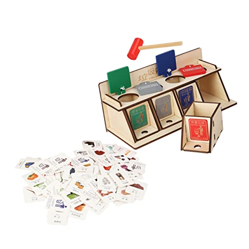 DRESSOOS 1 Set Müllsortierspielzeug Kinderspielzeug Kinderspielzeug Müllklassifizierungsspielzeug Kinder Müllspielzeug Abfallentsorgung Spielset Kinder Müllsortierspielzeug von DRESSOOS