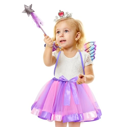 DRESSOOS 1 Set Schmetterlingsflügel Für Kinder Schmetterlingsflügel Kostüm Tutu Für Kleinkinder Mädchen Kinder Schmetterlingsflügel Schmetterlingsflügel Kinder Schmetterlingskostüm von DRESSOOS