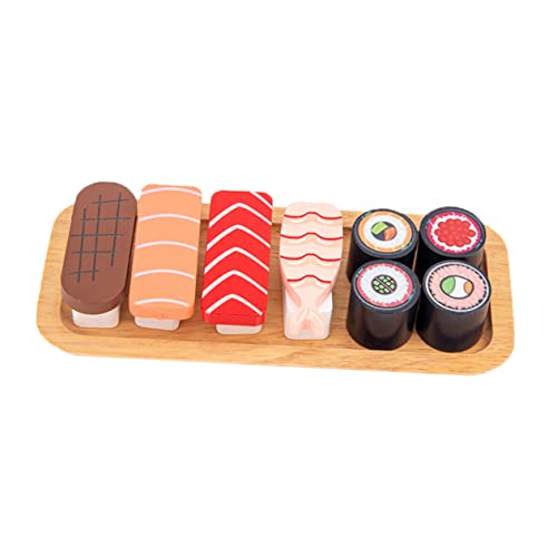 DRESSOOS 1 Set Simulation Lebensmittel Spielzeughaus Spielzeug Simulation Sashimi (sortierte Farbe) von DRESSOOS