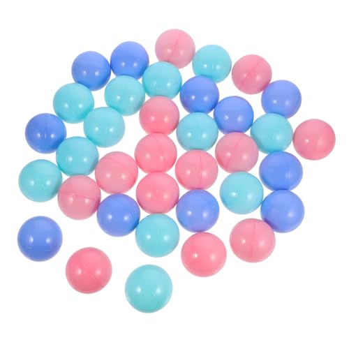 DRESSOOS 100St Macaron-Ball für Wasserbälle aufblasbar für Schwimmbad Aqua Pool Toys for hühner kunstoff Kugeln dekorative Grubenbälle Requisiten Grubenbälle Plastik von DRESSOOS