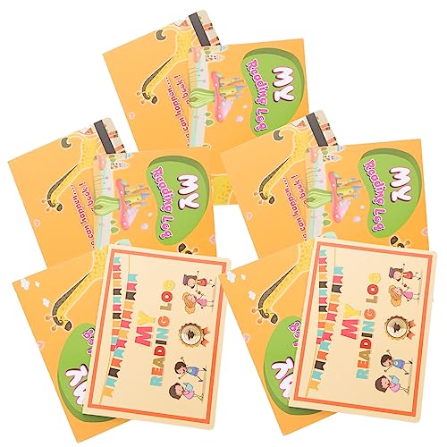 DRESSOOS 10st Englisches Sparbuch Scorecards Lesen Pädagogisches Sparbuch Kinder Schreiben Sparbücher Sparbuch Für Kinder Lesen Notizbuch Für Kinder Bequemes Lesebuch Papier Colorful von DRESSOOS