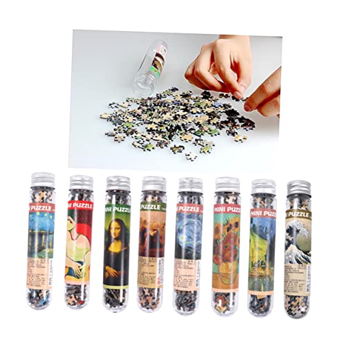 DRESSOOS 150-Teiliges Set Papierpuzzle Erwachsene für Erwachsene Mini rätsel Mini-Puzzle Puzzle Mini puzzletisch pädagogisches Puzzle für Erwachsene von DRESSOOS