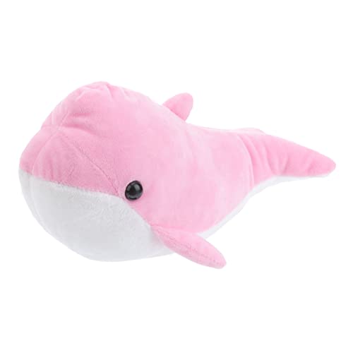 DRESSOOS 1stk Delphin-schlüsselband Delphin-plüschpuppe Ausgestopfte Plüschtiere Stofftierpuppe Gefülltes Puppenkissen Plüsch-Delphin-Puppe Plüsch-Delphin-Spielzeug Pp Baumwolle Rosa von DRESSOOS