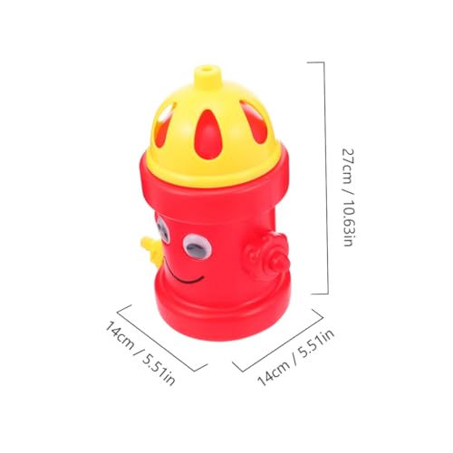 DRESSOOS 1stk Kinderspielzeug Spritzspielzeug Sommerspielzeug Für Kinder Lustige Sprinkleranlage Für Kinder Feuerwehrmann Spielzeug Feuerspielzeug Spielen Rot von DRESSOOS