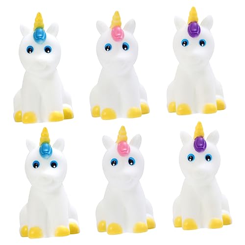 DRESSOOS 2 Bades pielzeug Set Badespielzeug für Babys Badespielzeug für Tiere Kinder badewannenspielzeug kinderbad wasserspielzeuge Toys Duschspielzeug Einhorn duschen Spielzeug PVC von DRESSOOS