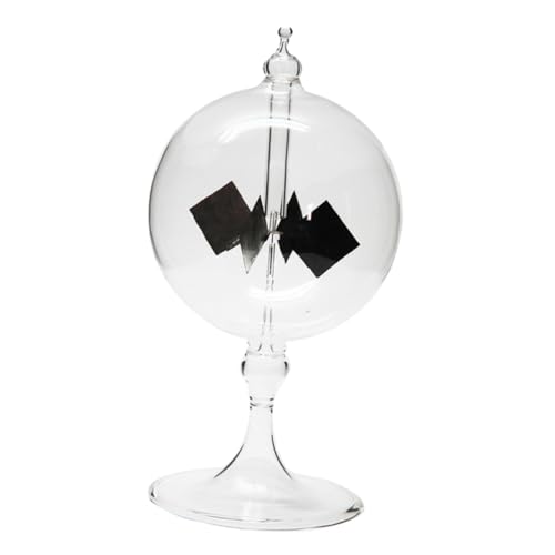 DRESSOOS 2 STK Pyranometer Gauner Radiometer Sonnenlicht-Radiometer leichtes Spielzeug Gallium solar طاقه شمسيه Röntgenometer transparentes Gaunerradiometer Glas mit hohem Borosilikatgehalt von DRESSOOS