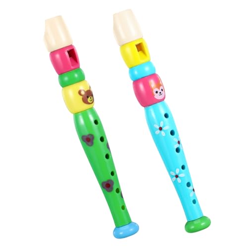 DRESSOOS 2 Stück Klarinette Kinderinstrument Spielzeug Recorder Instrumente Klavier Spielzeug Saxophon Recorder Für Kinder Musikalische Recorder Recorder Instrument Kleinkind von DRESSOOS