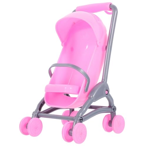 DRESSOOS 2 Stück Mini Kinderwagen Puppenwagen Spielzeug Set Kinderwagen Modelle Für Kinder Leichtgängige Räder Ideal Für Rollenspiele Farbenfroh Und Niedlich von DRESSOOS