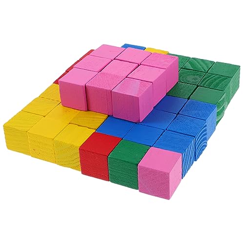 DRESSOOS 200St Bausteine ​​stapeln Stapelbausteine Stapelgebäude Stamm Spielzeug interaktives Spielzeug Kinder entwicklung Kinder stapeln Spielzeug weiche Bausteine Holz Colorful von DRESSOOS