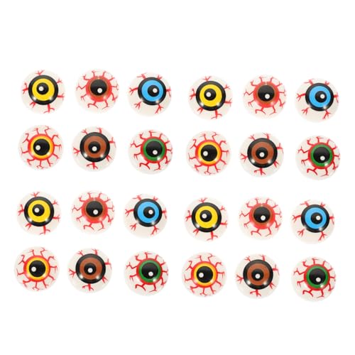 DRESSOOS 24 Stück Teiliges Halloween Eyeball Bunte Hohle Federnde Augäpfel Gruselige Halloween Deko für Party Mitgebsel und Horror Motto für Wasser und Trick Treat Taschen DRESSOOS 24 Stück Teiliges Halloween Eyeball Bunte Hohle Federnde Augäpfel Gruselige Halloween Deko für Party Mitgebsel und Horror Motto für Wasser und Trick Treat Taschen von DRESSOOS