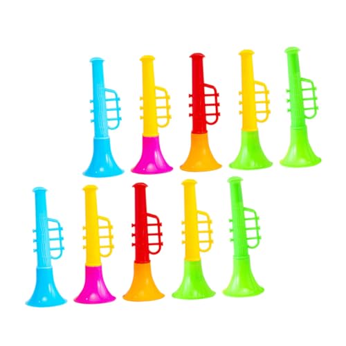 DRESSOOS 25St Trompete Spielzeug Trompetenhorn für Kinder Trompetengeräuschemacher Lärm kinderinstrumente Kinder musikinstrumente Mini-Instrument-Spielzeug pädagogisches Hornspielzeug Abs von DRESSOOS